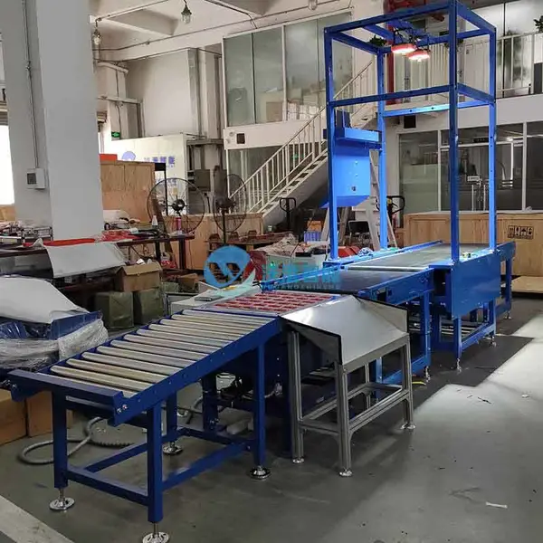 动态称重体积扫码测量系统电商快递输送分拣线
