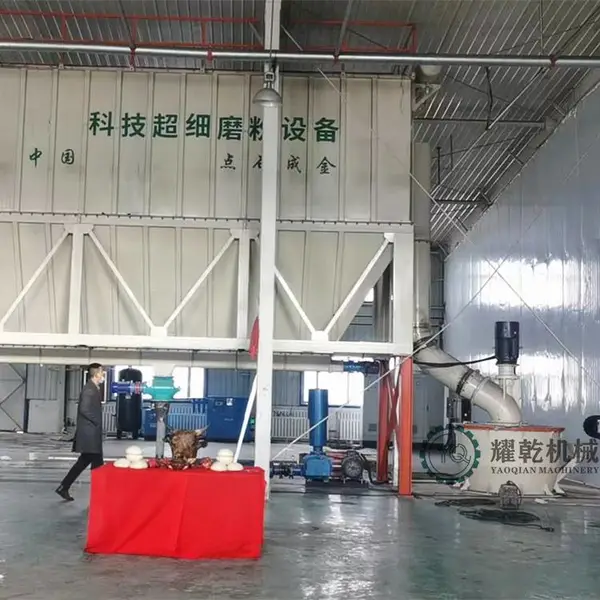 活性炭磨粉设备 3000目石材超微细磨机 方解石超细研磨机