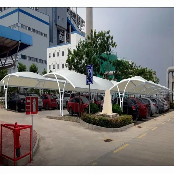 许昌小区工厂户外电动车棚 新能源汽车遮阳棚使用寿命长