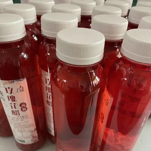 彝山香专业供应玫瑰醋玫瑰花醋400ML直播带货***