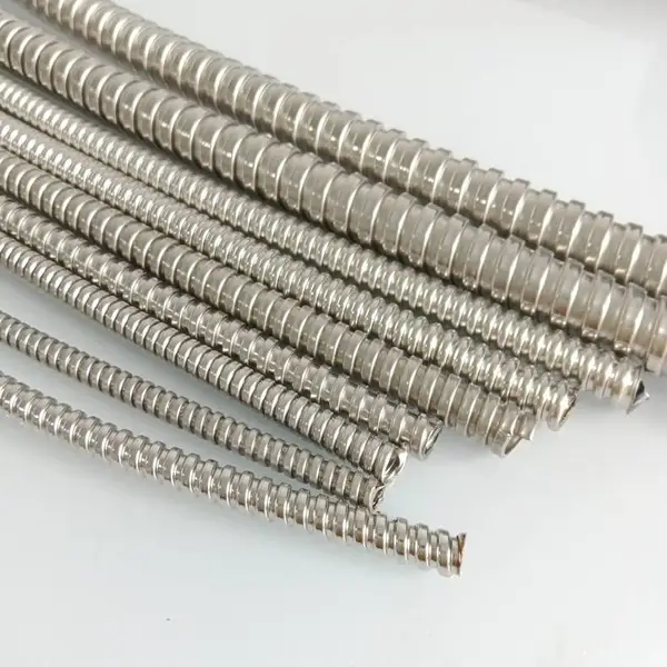 Φ1.8高柔性不锈钢毛细管 2.2光端机尾纤保护铠甲 光纤铠装金属软管