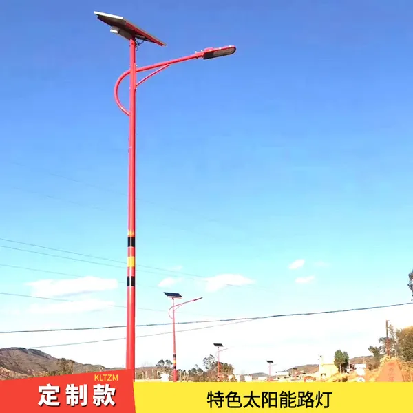 昆明民族特色太阳能路灯 图案造型尺寸全方位定制
