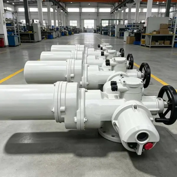 海恒阀智能电动执行器多回转DZW500 5000NM 11KW 阀门电动装置 电力冶金行业配套