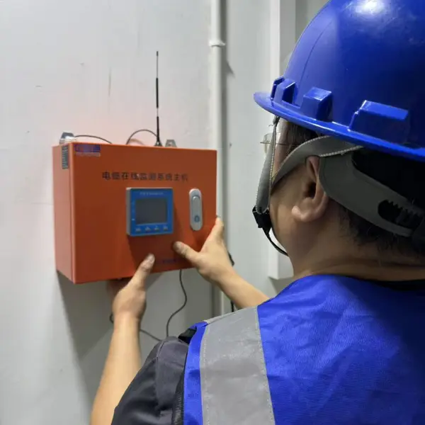 电缆局放温度在线监测系统 实时预警 配电室监测