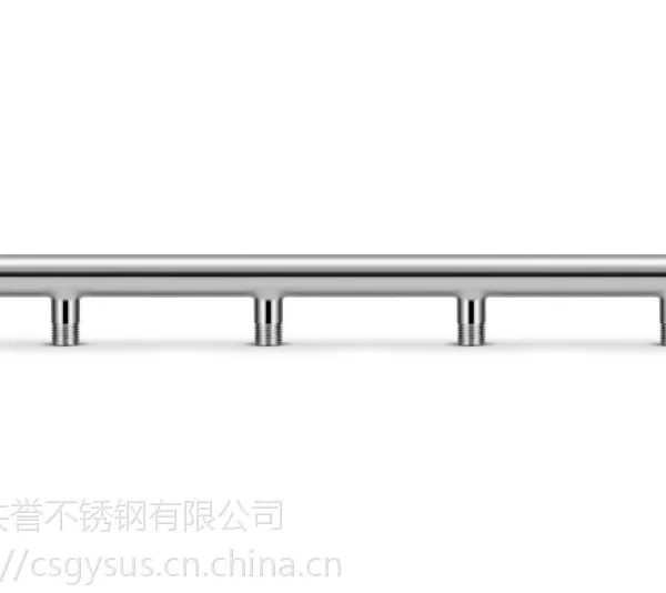长沙共誉厂家直销三供一业专用不锈钢分水器,水表分水器