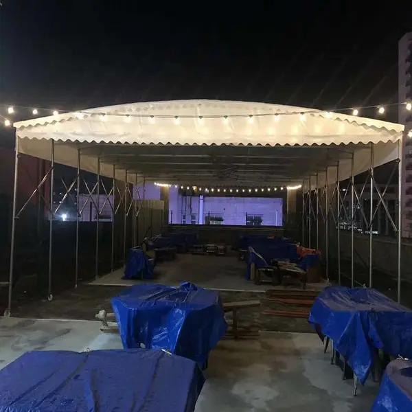 广州户外式雨棚 推拉雨棚 电动雨棚 可上门安装免费量尺寸