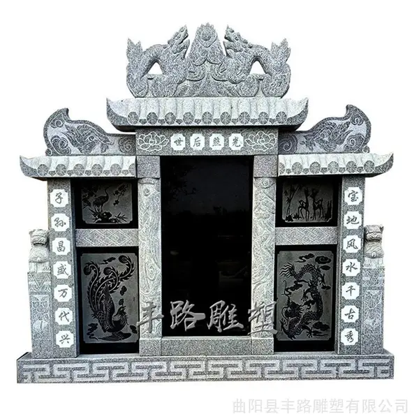 云南昆明石雕墓碑 陵园花岗岩墓碑批发 殡葬用品