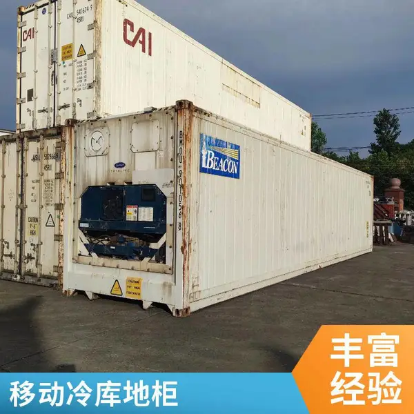 移动保鲜库 集装箱低温冷库 牛肉速冻库 快速制冷 可定制大小型