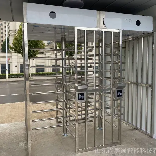 济南翼闸 桥式尖角翼闸 自动复位 学校图书馆通道