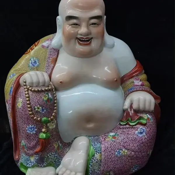陶瓷雕塑瓷 观音菩萨 送子观音平安 手工工艺品 精工收藏摆件 人物摆件