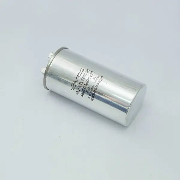 工厂直销 空调压缩机启动电容器450V 65uF CBB65 CQC认证
