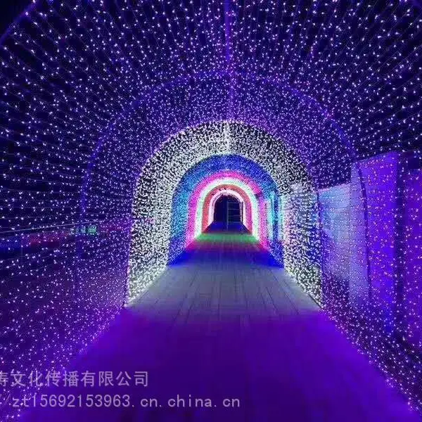 供应 暖场道具灯光节 灯光节租赁,灯光展