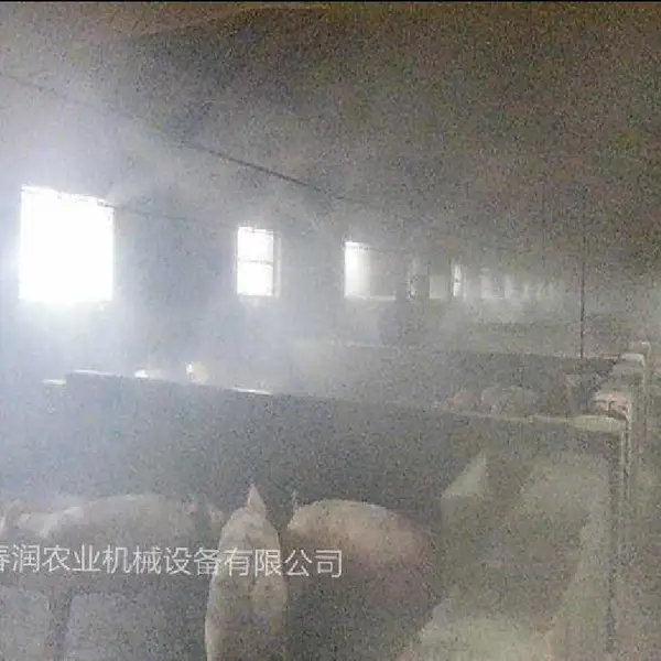 猪舍自动喷雾消毒降温 养殖舍定时自动循环消毒 带猪喷雾消毒