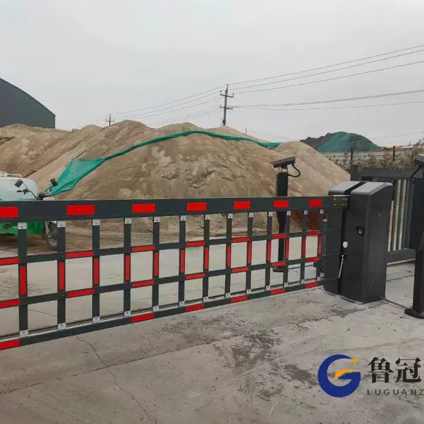 内丘县小区起降杆栏杆机停车场道闸安装高转闸工地实名制系统-优质产品