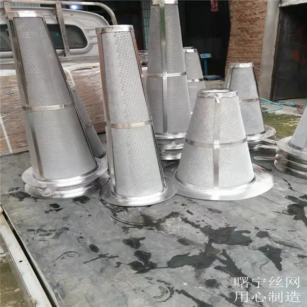 丝网深加工不锈钢过滤筒圆孔冲孔网过滤网管道滤网筒河北 厂家直营