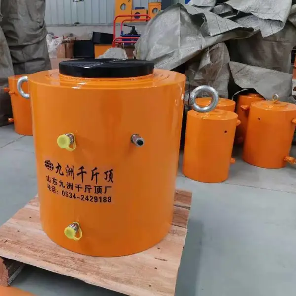 九洲QF630吨液压千斤顶国标产品 多功能 桥梁工程 静载试验