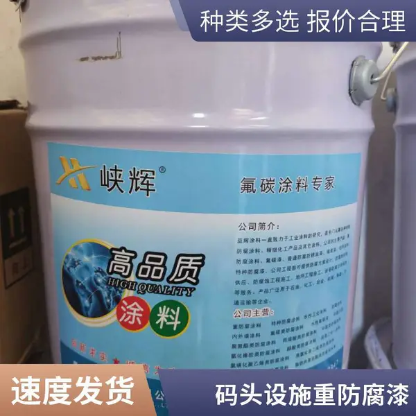 氯化橡胶重防腐涂料 配套峡辉环氧底漆 高耐候面漆 工业防腐涂装