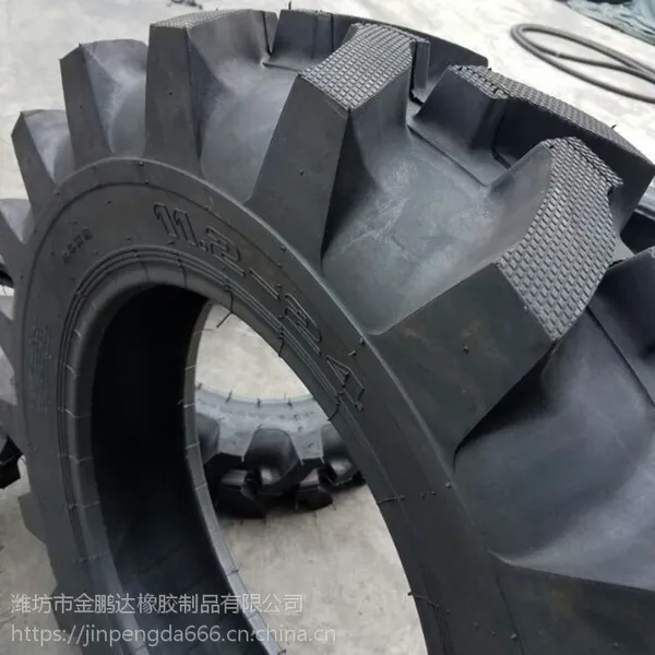 11.2-24水旱两用拖拉机后轮驱动轮胎 农用车轮胎 加深人字