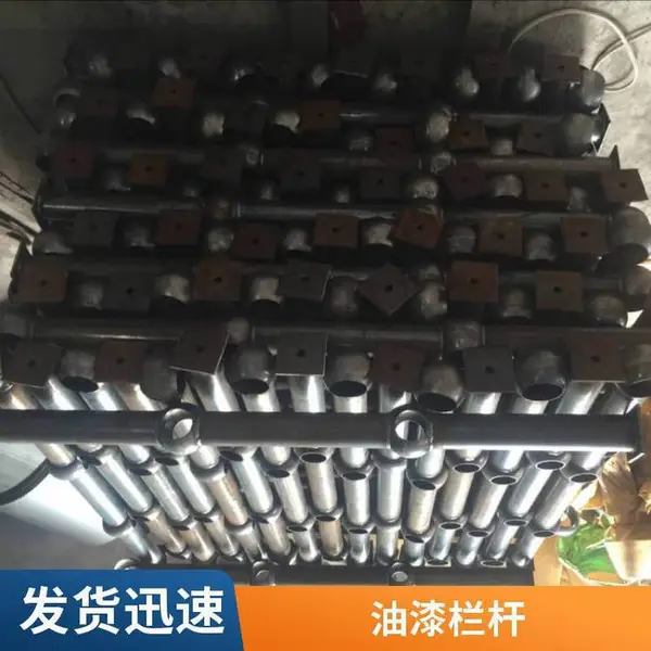 不锈钢复合管 贺航楼梯扶手护栏来图定制 304防撞栏杆规格全