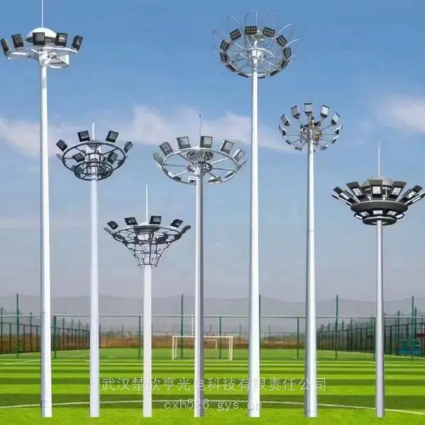 高杆灯HRZM-ZD003-GGD25 华荣智辉 防爆LED高杆灯灯架8*200W 12*400W