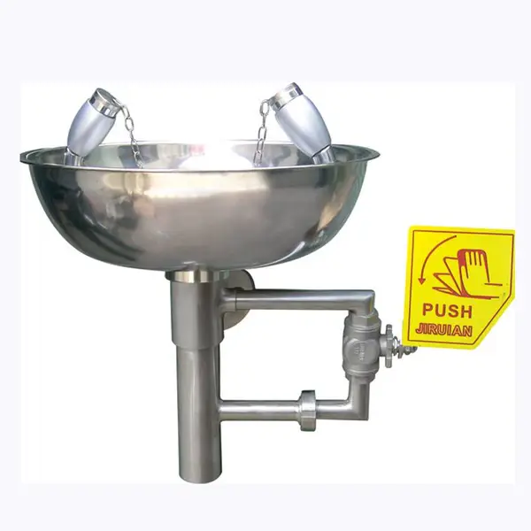 壁挂式洗眼器 HA02801挂墙式洗眼器 防冻型壁挂式洗眼器