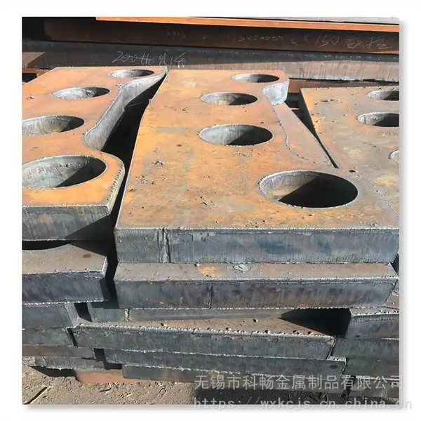 SA516GR70美标容器板切割下料钢板数控切割法兰割圆加工来图加工