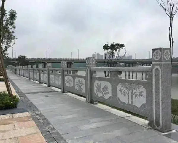 青石栏杆,石雕栏杆,石栏杆,桥栏杆,石材栏杆