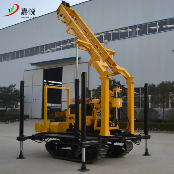 XYD-130履带款地质勘探钻机百米岩心取样设备岩石钻孔取芯机