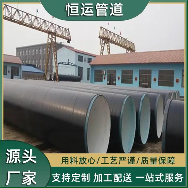 С�ھ�3pe�޷�ֹܷ� ��406mm������ˮ����3��PE��Ϳ�ܷ����ֹ�