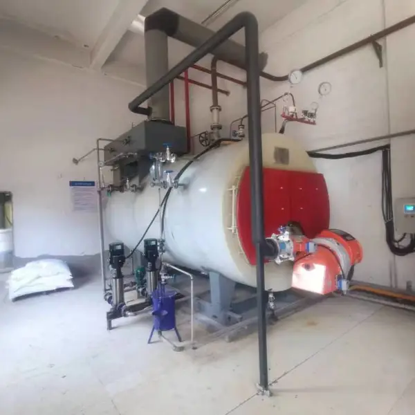 生产箱纸板和高强瓦楞原纸使用蒸汽6吨燃气卧式蒸汽锅炉