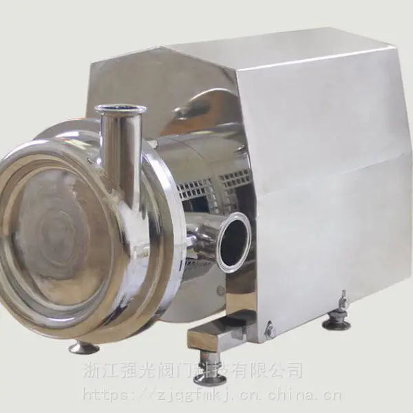 QGPYP型-I卫生级，不锈钢，轴向吸平叶泵，食品级，304/316L