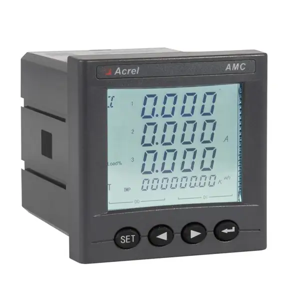 工厂节能改造AMC72L-E4/KC 三相多功能电表 开孔67*67 电能计量 数据采集