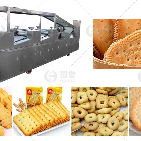 奶盐苏打饼干成型设备 全自动韧性饼干生产线