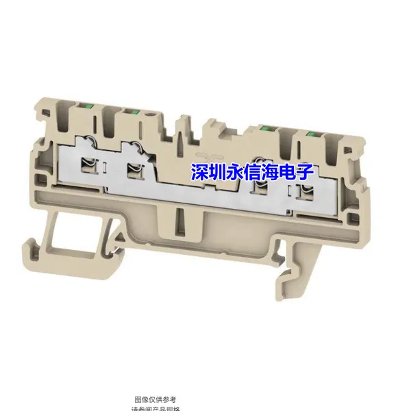 Weidmuller 2986620000 DIN导轨式接线端子 Feed-through terminal block, SNAP IN, beige, 1.5 mm, 17.5 A, 500 V, Number o