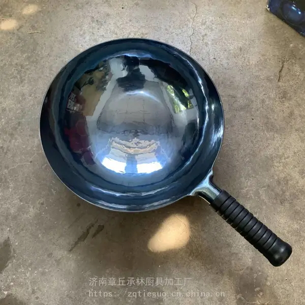 手打炒锅章丘铁锅 手工炒菜铁锅价格