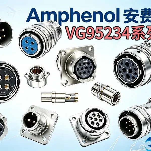 安费诺 VG95234KR28 KR28 规格德标螺纹锁紧圆形航空航插连接器