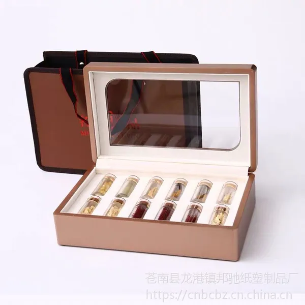 温州平阳西洋参木盒包装,上海冬虫夏草木盒包装厂, 福鼎白茶木盒包装