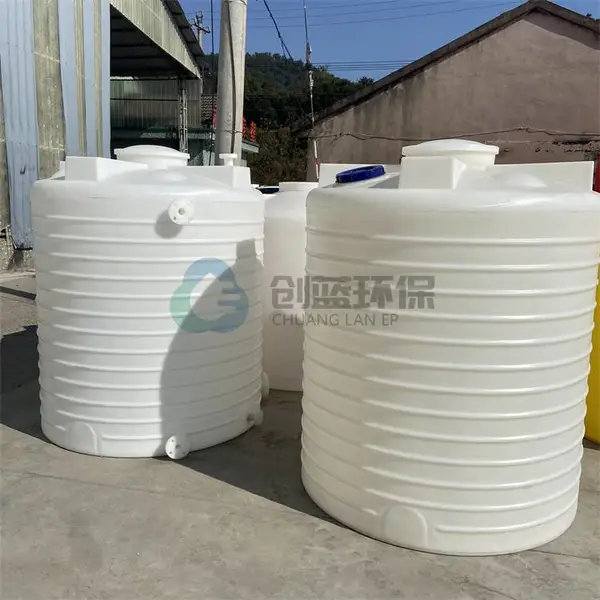 加厚PE塑料水箱 污水储罐 工业立式水塔 废液平底水箱减水剂