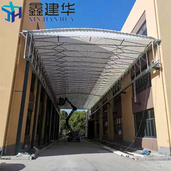 徐州邳州活动推拉仓库帐篷 大型操场雨棚详细参数