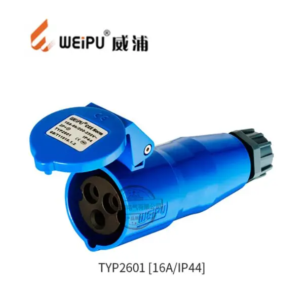 WEIPU����16A��ҵ������TYP2601 TYP2618 TYP2623 IP44 ĸͷ PDU