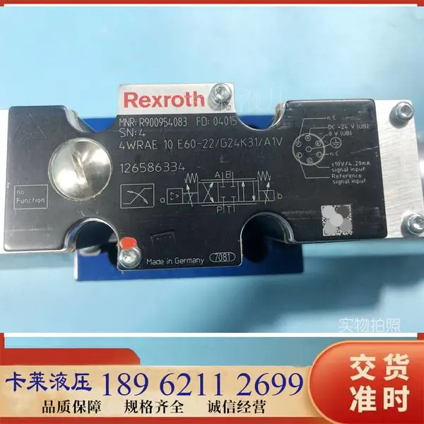 Rexroth��ʿ�ֱ�������R900954083 4WRAE10E60-2XG24K31A1V