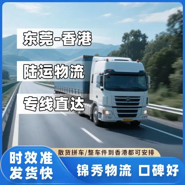东莞到香港物流专线_皮革皮具散货拼车+香港快件报关+门到门