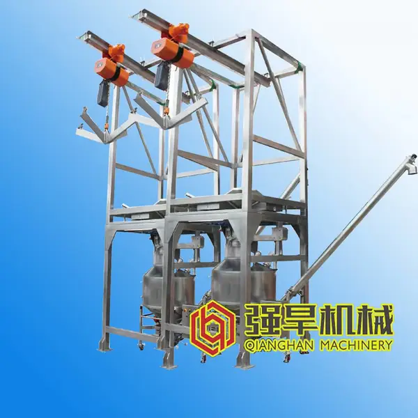 SQHCB-T133吨袋自动投料机粉体行业强旱定制适合您的粉体输送方案