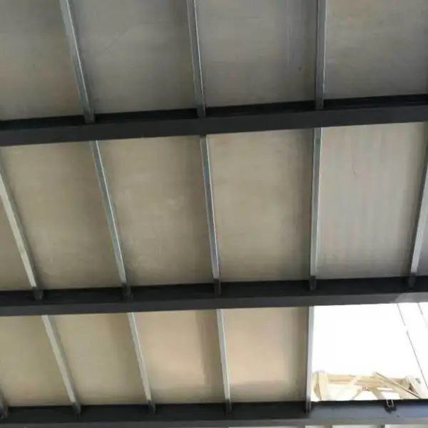 北京盛世钢结构夹层阁楼水泥超薄楼板,钢结构超薄纤维水泥楼承板