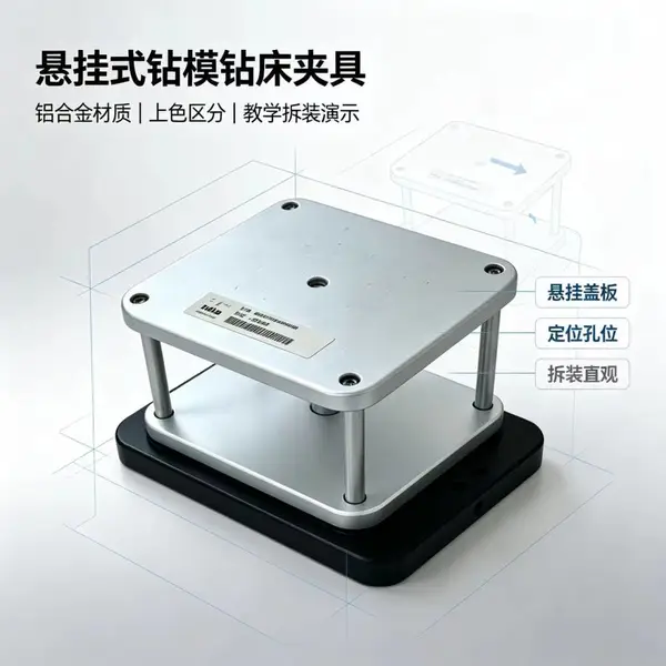 成中胜分度式钻床夹具 悬挂式钻模板钻床夹具 模具夹具机械专业