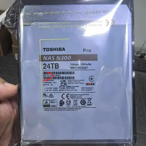 东芝 NAS硬盘 N300PRO系列 中小企业存储首选 东芝官方授权正品