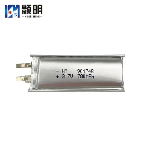 901748电池 3.7V780mAh 按摩仪 补水仪 电动喷雾器 传感器 K歌神麦三元软包电池