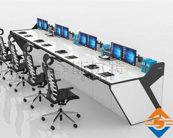 公安指挥中心指挥台 指挥调度大厅操作台 集控中心控制台家具