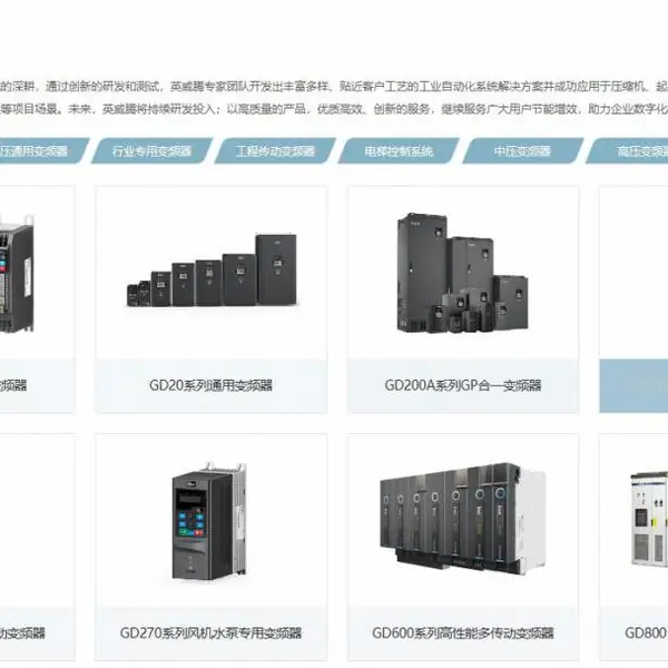 英威腾变频器GD270-075-4 GD10 GD18 GD20 GD200A GD350系列