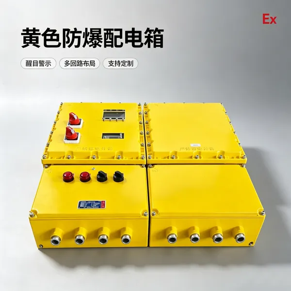 防爆动力配电箱 碳钢落地式成套电控箱 油气车间防爆检修箱